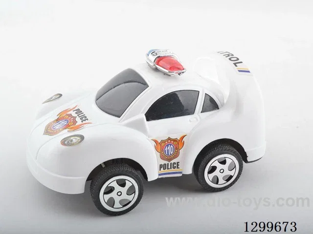 String-Pull Police Car