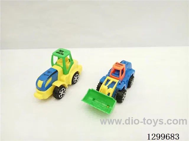 free wheel Construction Vehicle-Blue