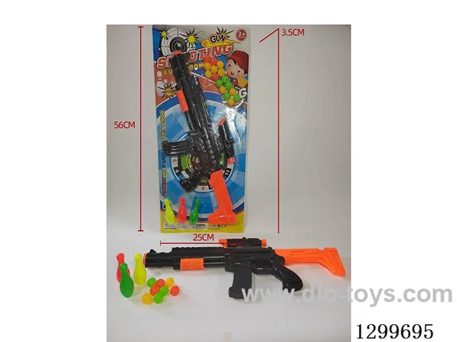 Ping-Pong Ball Gun-9 Balls-No Bowling Ball