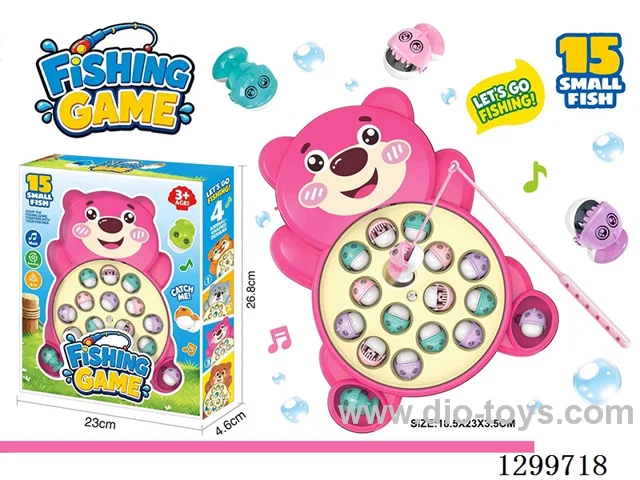 Electric Fishing Game (15 Fish) with Music
