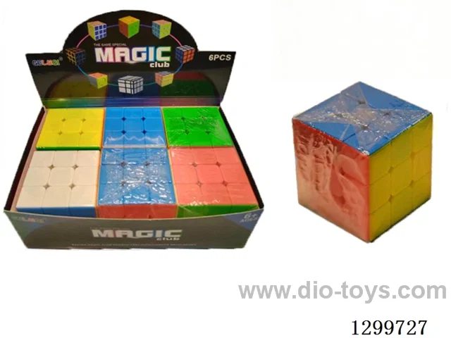 5.7 cm Solid-Color Rubik’s Cubes (6PCS)