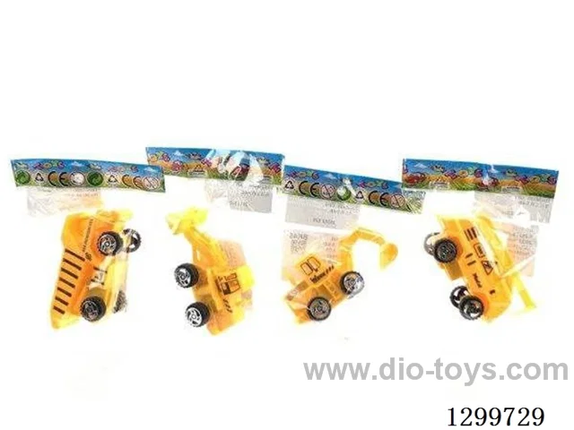 Free Wheel Construction Vehicles (4 Styles)