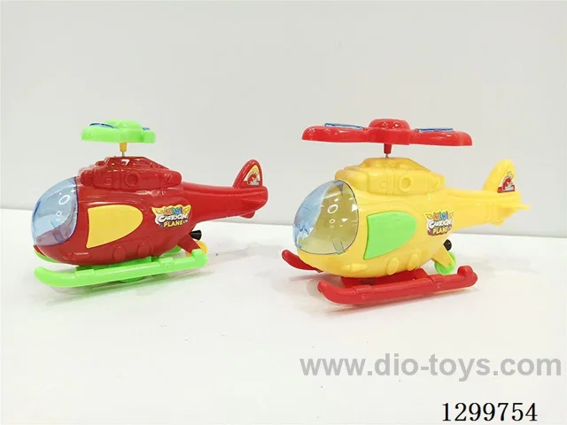 String-Pull Airplane with Lights