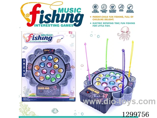 Spider-Man Electric Fishing Game with music