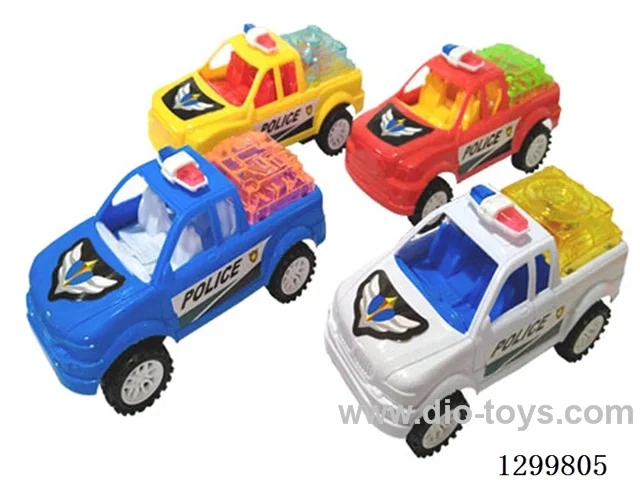 String-Pull Police Car  -  No Lights