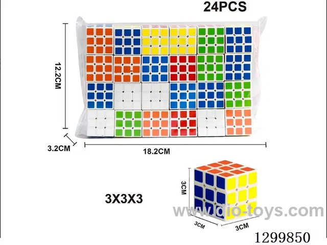 3.0 White Standard Rubik’s Cube (24 Pieces)