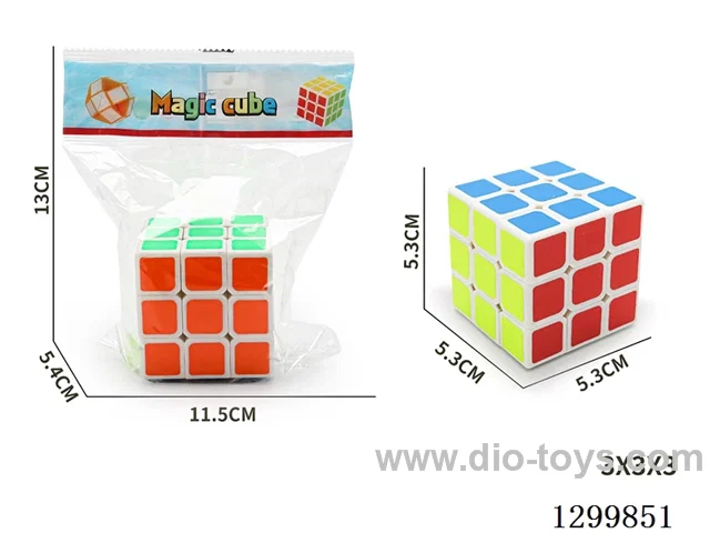 5.3 cm White Fluorescent Rubik’s Cube