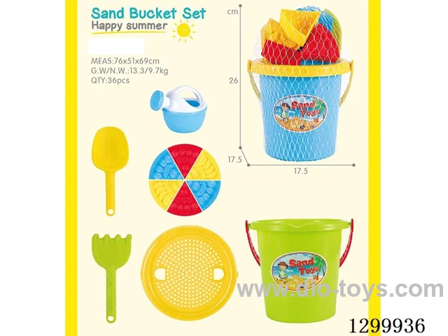 11PCS Sand Bucket Set