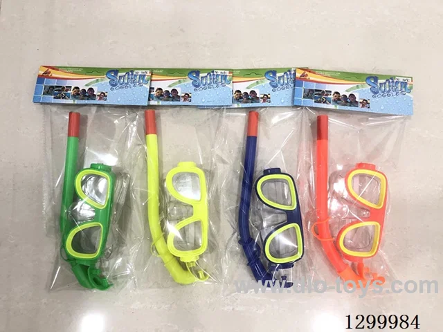 Diving Goggles + New Small Curved Tube