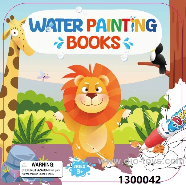 Water Painting Book(Lion) in opp bag