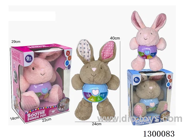 Plush Rabbit Early Learning Story Machine (English)