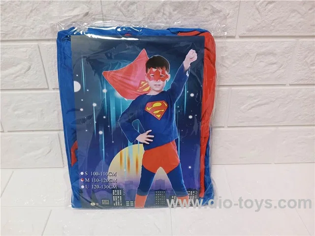 Superman costume set (three sizes mixed)