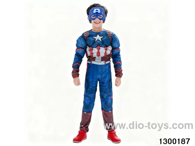 Captain America children's performance costumecosplay