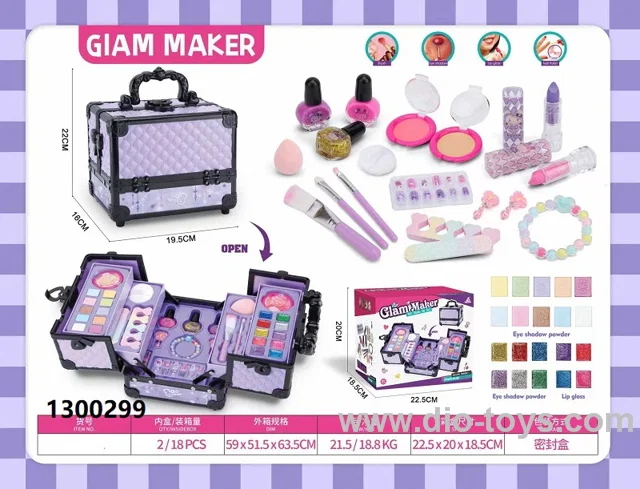 Plastic Make Up Toys in color box
