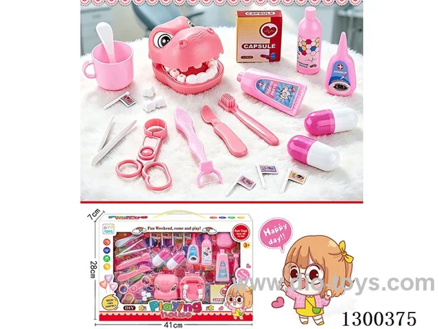 Pretend Play Dentist Set - Pink