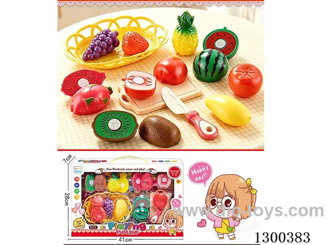 Pretend Play Fruit Cutting Set