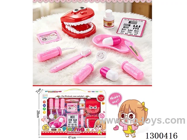 Pretend Play Dentist Set - Pink