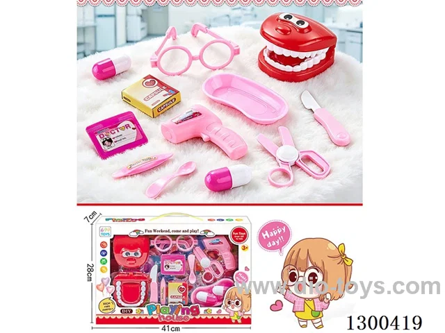 Pretend Play Dentist Set - Pink
