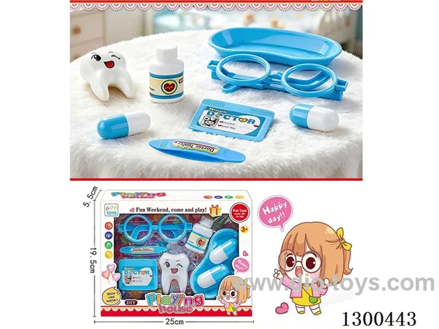 Blue Pretend Play Medical Kit Set