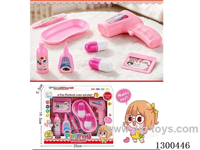 Pink Pretend Play Doctor Set