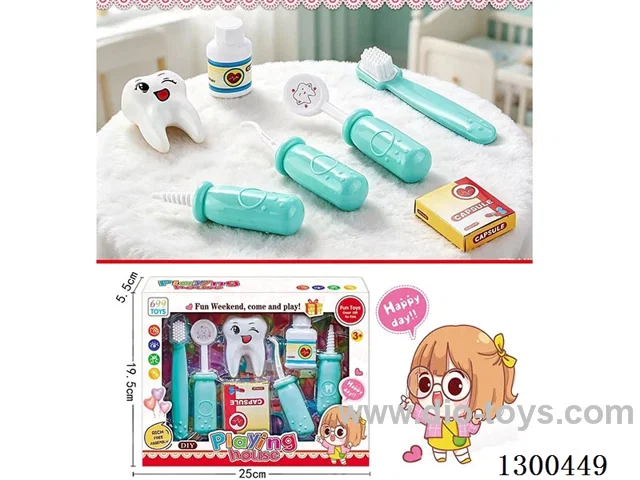 Blue Pretend Play Dentist Set