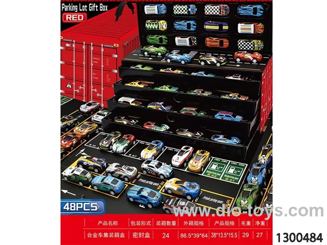 48pcs alloy car in gift box