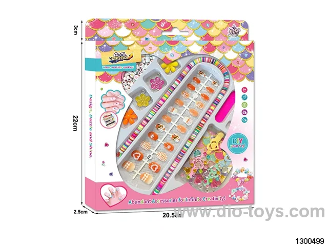 3D Wearable Armor + Nail File + Soft Clay Beading + Hairpin + Gemstone Stickers