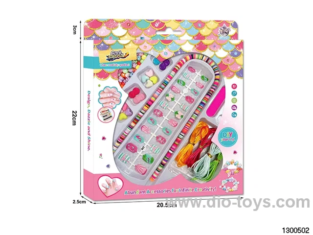 3D Wearable Armor + Nail File + Soft Clay Beading + Hand-woven String