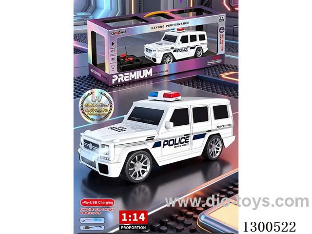 1:14 4ch RC Mercedes-Benz G-Class Police Car (battery included)