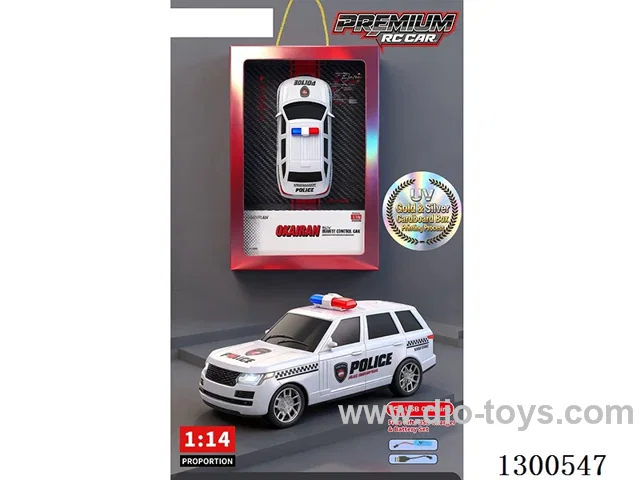 1:14 4ch RC Land Rover Police Car (battery included)