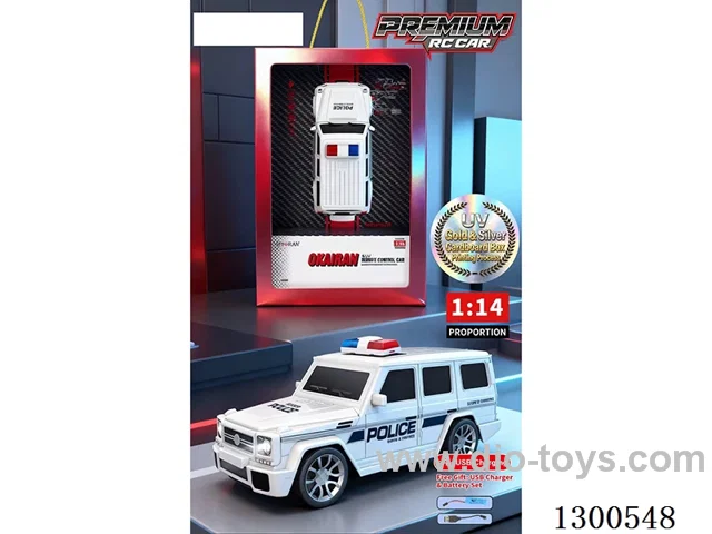 1:14 4ch RC Mercedes-Benz G-Class Police Car (battery included)