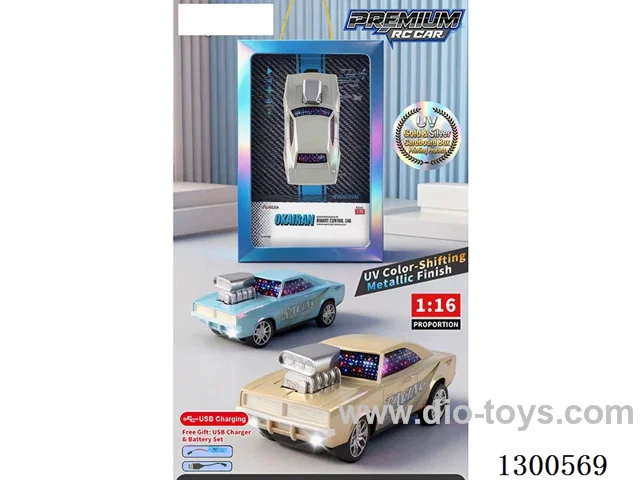 1:14 4ch RC Dodge Muscle Car (battery included)