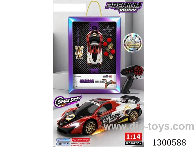 1:14 4WD FireStone Drift Race Car RC Car 2.4G (Battery Included)