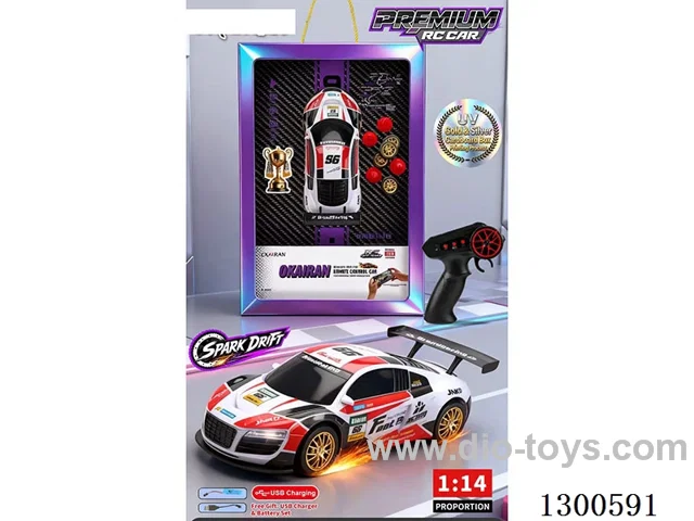 1:14 4WD FireStone Drift Race Car RC Car 2.4G (Battery Included)