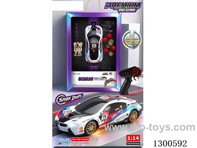 1:14 4WD FireStone Drift Race Car RC Car 2.4G (Battery Included)