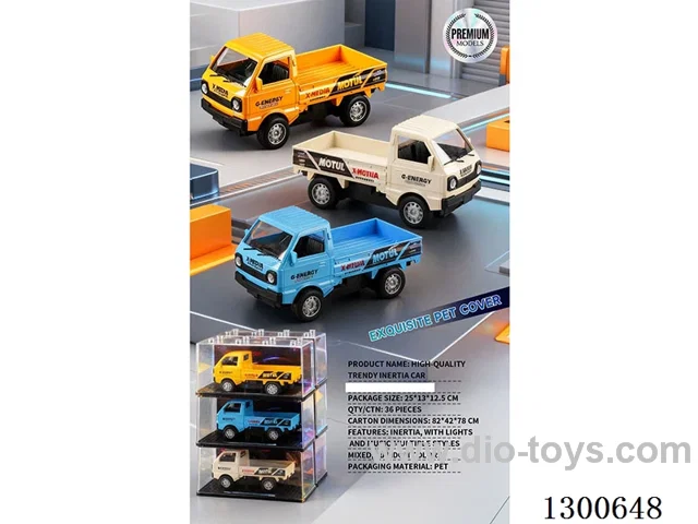 1:24 Liuzhou Truck Inertia Car W L/M/openable door battery included
