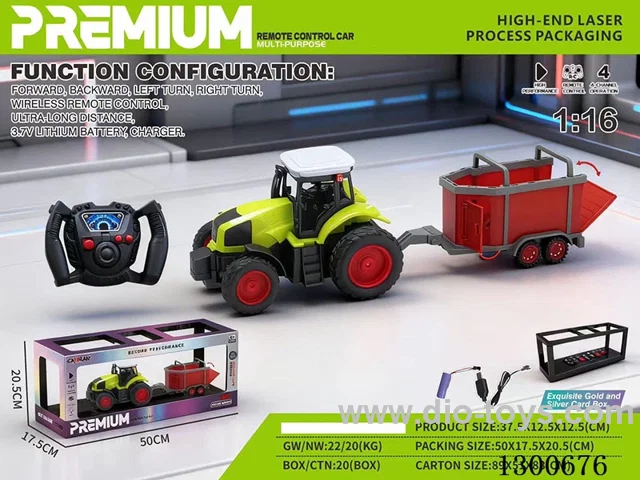 1:16 27MHZ 4ch RC car included battery