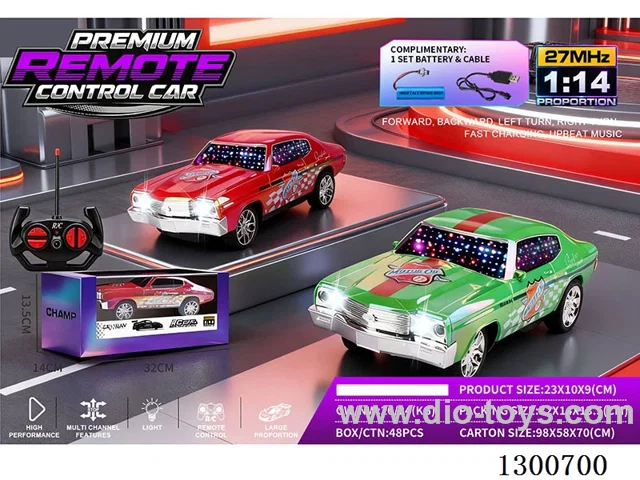 1:14 4ch RC Car Dodge Muscle Car (battery included)