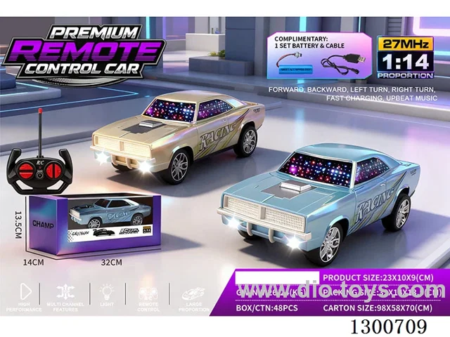 1:14 4ch RC Dodge Muscle Car (battery included)