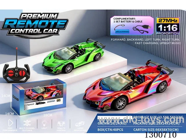 1:16 4ch RC Lamborghini Convertible (battery included)