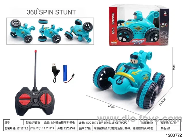 1:24 Stunt Dump Truck with Power