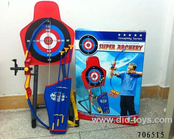 bow and arrow in Color box