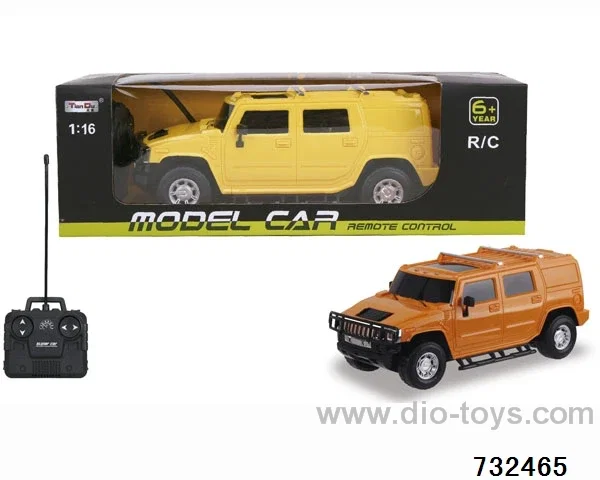 1:16 4ch Hummer RC Car with Lights Not Included Battery