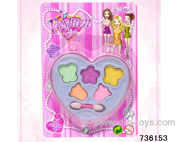 cosmetics in blister card