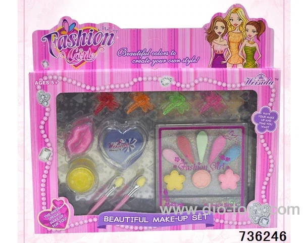 cosmetics in window box