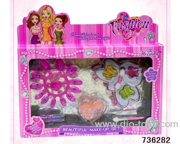 cosmetics in window box