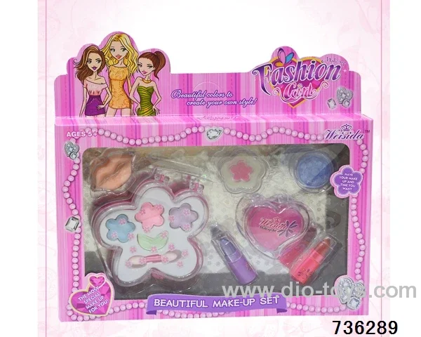 cosmetics in window box