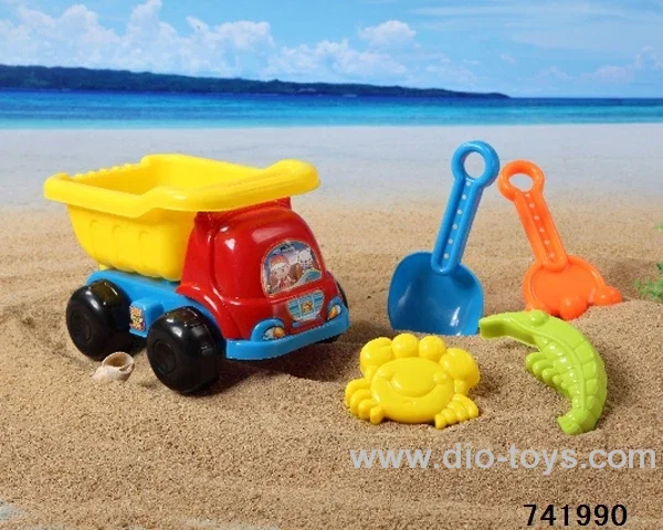 Beach Toys in 5PCS net bag