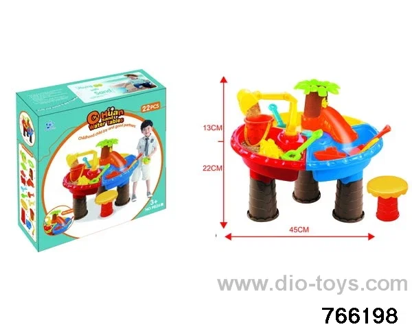 beach toys in 22pcs color box