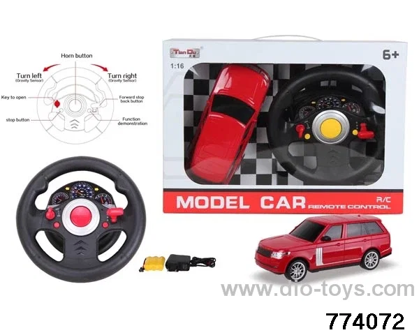 1:16 4ch Bumper RC Car with Lights Included Battery